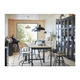 Обертовий стілець IKEA KULLABERG, сосна, чорний, 103.203.41 - изображение 14