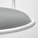 Обертовий стілець IKEA ÖRFJÄLL ОРФЬЄЛЛЬ, білий, ВІССЛЕ світло-сірий, 494.160.12 - изображение 12