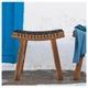 Табурет IKEA STACKHOLMEN, для саду, світло-коричневий морилка, 48х35х43 см, 204.114.25 - изображение 13