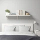 Поличний модуль IKEA BERGSHULT/TOMTHULT навісна 120x30 білий 394.183.18 - зображення 2
