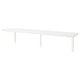 Полка з кронштейном IKEA BERGSHULT / TOMTHULT, білий, 120х20 см, 994.183.15 - изображение 7