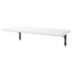 Полиця навісна IKEA BERGSHULT / KROKSHULT, білий, антрацит, 80х30 см, 493.260.78 - изображение 7