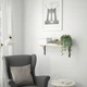 Полиця навісна IKEA TRANHULT / KROKSHULT, осика, 80х20 см, 993.363.29 - изображение 9