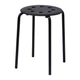 Табурет IKEA МАРІУС, чорний, 45 см, 101.356.59 - зображення 8