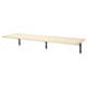 Полиця навісна IKEA TRANHULT / KROKSHULT, осика, 120х30 см, 293.363.23 - изображение 4