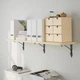 Полиця навісна IKEA TRANHULT / KROKSHULT, осика, 120х30 см, 293.363.23 - изображение 6