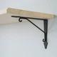 Полиця навісна IKEA TRANHULT / KROKSHULT, осика, 120х30 см, 293.363.23 - изображение 10