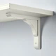 Полиця навісна IKEA BERGSHULT БЕРГСХУЛЬТ / RAMSHULT РАМСХУЛЬТ, білий, 120х30 см, 992.906.23 - изображение 11