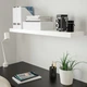 Полиця навісна IKEA LACK ЛАКК, білий, 110х26 см, 902.821.80 - изображение 2