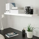 Полиця навісна IKEA LACK ЛАКК, білий, 110х26 см, 902.821.80 - изображение 9
