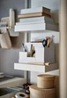 Полиця навісна IKEA LACK ЛАКК, білий, 30x190 см, 602.821.86 - изображение 6