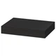 Полиця IKEA LACK навісна 30x26 см чорно-коричневий 404.305.88 - зображення 7