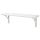 Полиця навісна IKEA TRANHULT / SANDSHULT, осика біла, 80х20 см, 393.260.93 - изображение 5
