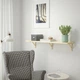 Полиця навісна IKEA TRANHULT / SANDSHULT, осика, 120х30 см, 993.260.90 - изображение 8