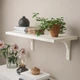 Полиця навісна IKEA BERGSHULT БЕРГСХУЛЬТ / RAMSHULT РАМСХУЛЬТ, білий, 80х30 см, 693.254.69 - изображение 7