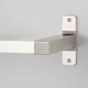 Полиця IKEA BERGSHULT/GRANHULT навісна 80x20 см білий, нікельований 392.908.24 - зображення 10