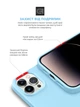Силіконовий чохол для Apple iPhone 14 Pro, ICON2 Case, Блакитний, протиударний, панель, захист всього корпусу, матова поверхня Soft Touch, виступає над дисплеєм, сумісний із захисними склом і плівками, з мікрофіброю, ArmorStandart (ARM68464) - зображення 5