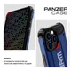 Чехол для Samsung Galaxy A24 4G (A245), Panzer, Синий, противоударный, бронированный, милитари, панель-накладка, защита всего корпуса, защита дисплея и камеры, термополиуретан (TPU) + поликарбонат (PC), ArmorStandart (ARM70801) - изображение 3