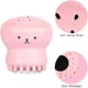 Силиконовая щеточка для умывания лица Etude House Jellyfish Light pink - изображение 3