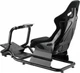 Геймерское игровое кресло с кокпитом GamePro RS167 с креплением для руля и педалей Black - изображение 2