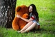 М'яка іграшка Плюшевий ведмідь My Best Friend Барни 120 см Коричневий - зображення 3