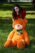 Мягкая игрушка Плюшевый мишка My Best Friend Рафаэль 140 см Карамельный - изображение 3