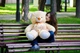 Мягкая игрушка Плюшевый мишка My Best Friend Томми 100 см Персиковый - изображение 9