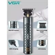 Машинка для стрижки VGR V-077 бездротова / USB / змінні насадки / триммер - зображення 12