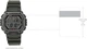 Часы мужские Casio MWD-110H-3A Illuminator водонепроницаемые (Белые/Хаки) - изображение 5