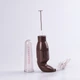 Капучинатор ручной Sokany SK-1733 Cofee Blender вспениватель молока 25 Вт элекрическая взбивалка для молока Коричневый - изображение 2
