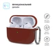 Чохол ArmorStandart Hang Case для Apple AirPods Pro 2 Scarlet (ARM68599) - изображение 2