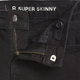 Jeansy skinny dziecięce dla dziewczynki GAP 725705-00 137-145 cm Czarne (1200056770530) - obraz 4