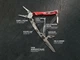 Мультитул True Utility Ti Pocket Multi Tool Сірий-Червоний - изображение 5