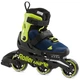 Детские ролики Rollerblade Microblade 3WD 36,5-40 Синій-Жовтий - изображение 1