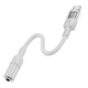 Перехідник HOCO Spirit transparent digital audio converter Type-C to 3.5 mm LS37 |15cm, DAC| grey - зображення 5