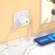 Адаптер сетевой Hoco Type-C to Lightning Cable founder charger set N28 |1USB/1Type-C, 20W/3A, PD/QC| белый - изображение 3