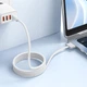 Кабель Hoco Stone magnetic charging Cable Type-C to Mag3 X103 |2m, 140W| белый - изображение 8