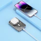 УМБ HOCO Ice Crystal magnetic fast charging power bank Q14 5000mah |Type-C, QC/PD, 20W/3A| black - изображение 2