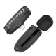 Мікрофон Hoco Lightning Crystal Lavalier wireless digital microphone L15 чорний - зображення 2