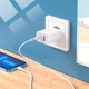 Адаптер сетевой Hoco Type-C to Lightning charger set C97A |1USB/1Type-C, 20W/3A, QC/PD| белый - изображение 5
