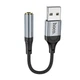 Перехідник HOCO fresh external Sound Card USB to 3.5 LS36 |0.12m, DAC| - зображення 1
