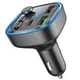 FM - трансмітер Borofone BC48 Broad car BT FM transmitter 18W Black - изображение 3