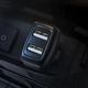 Адаптер автомобильный HOCO Leader Z36 |2USB, 2.4A| черный - изображение 5
