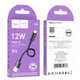 Кабель HOCO X96 USB to Lightning 12W 2.4A 0.25 м Black - зображення 5