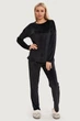Пижама: джемпер и брюки Lormar 44(M) Чёрный (Nero) (81736) - изображение 5
