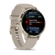 Смарт-часы Garmin Venu 3s Soft Gold Stainless Steel Bezel with French Gray Case and Silicone Band (010-02785-52) - изображение 3