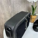 Замшевая женская мини сумочка клатч, мини сумка на цепочке YSL - изображение 6