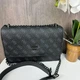Жіноча міні сумочка клатч на ланцюжку стиль Guess чорна сумка на плече (259032) - зображення 9