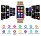 Женские Умные Часы Mioband Nano+ Розовые Oled-экран Резиновый Ремешок Стальной Корпус Водостойкие Фитнес-трекер. (358650) - изображение 5