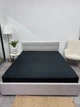 Простынь на резинке Ecotton 160х200 Black Полисатин (2100024565009) - изображение 1